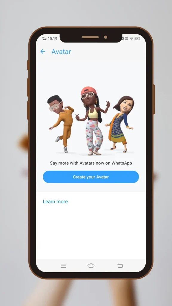 personalize your avatars appearance with mbwhatsapp